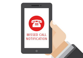 missed call notification