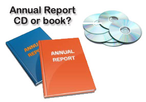 annual report - cd or book