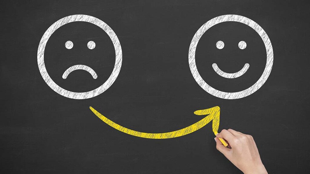deal with unhappy customers, make customers happy