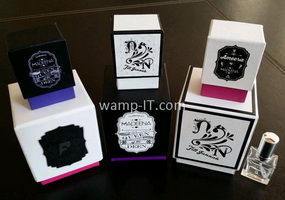 perfume bottle box printing