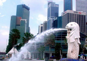 singapore merlion park